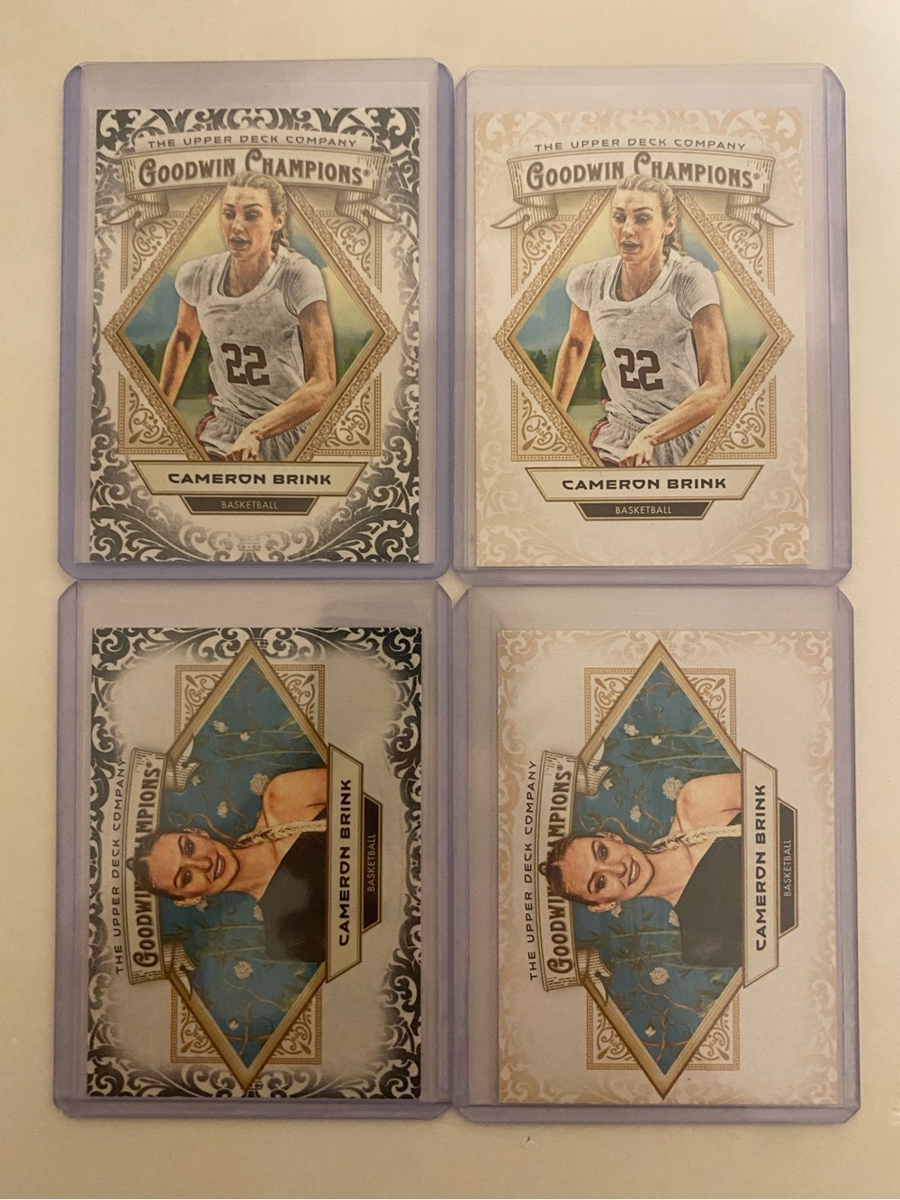 2025 Upper Deck Goodwin Champions Cameron Brink Lot